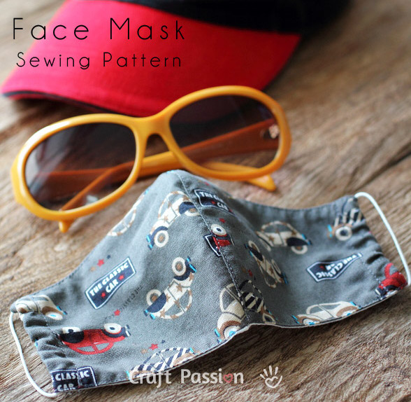 Countoured Face Mask by Craft Passion