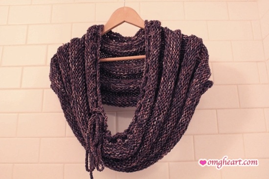 Beaches, Bikes, and Babes: Tri-Strand Cowl