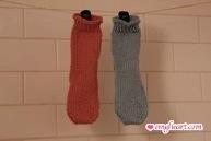 Toe Up Socks - Two at a Time