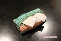 Knitted Pocket Tissue Holder