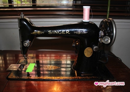 1911 singer red eye treadle