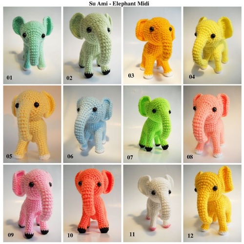 Elephant Series by Su Ami