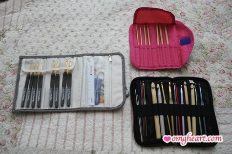 My Crochet Hooks - Etimo Set, Clover Takumi Set, Boye Aluminum Set