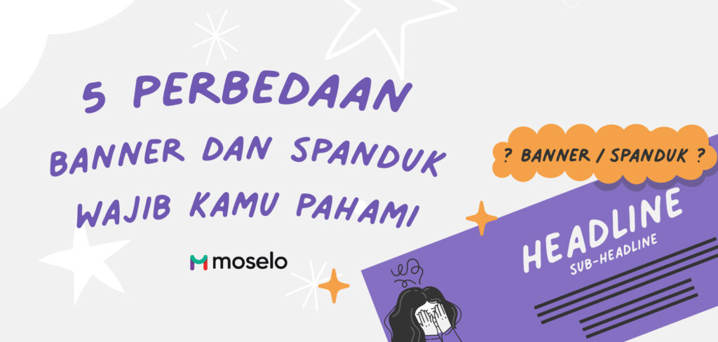 5 perbedaan Banner dan Spanduk