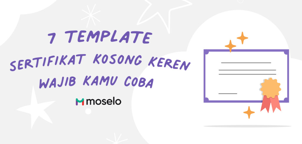 7 template sertifikat kosong