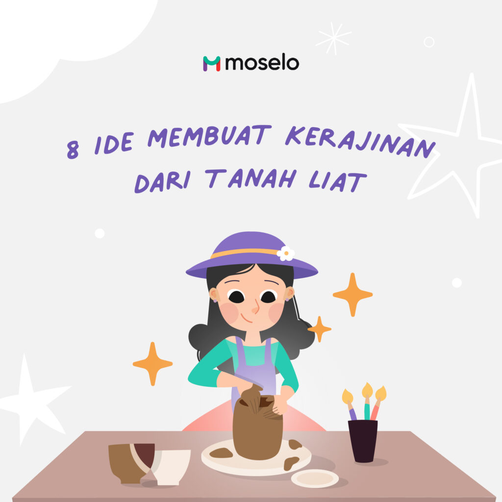 8 Ide Membuat Kerajinan Dari Tanah Liat Blog Informasi Art And Kreatif Dari Moselo Indonesia 4827