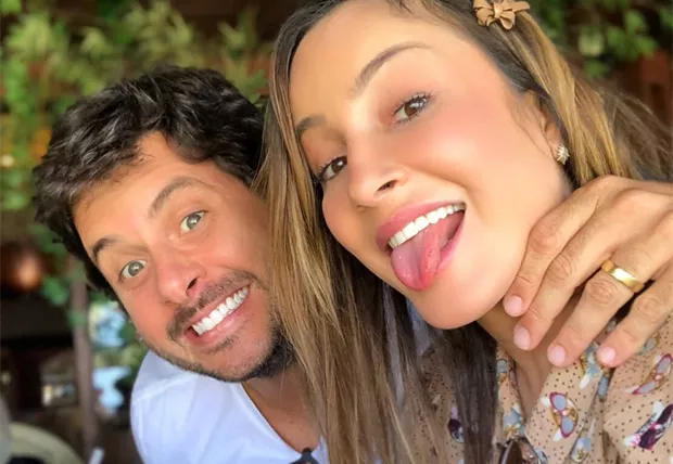 Márcio Pedreira e Claudia Leitte