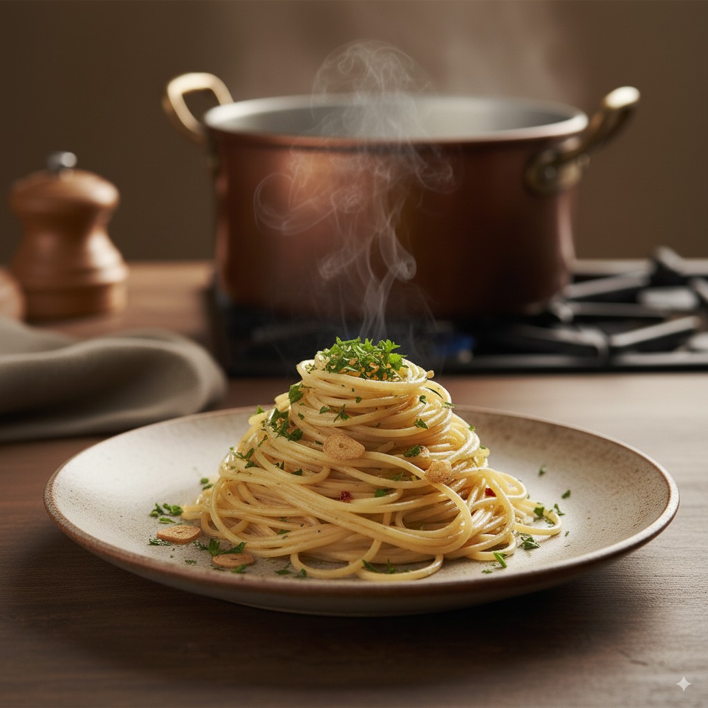 Spaghetti Aglio, Olio e Peperoncino