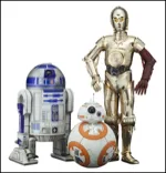 シナリー　R2 C3 O9 PF youtenyou様 スターウォーズ ロボット像 3体パック - C-3PO | 購入 | Leobotics