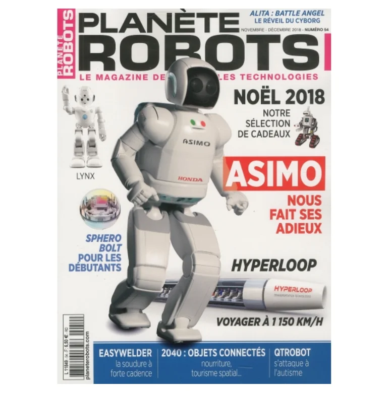 Magazine Planète Robots (Abonnement 1 an)
