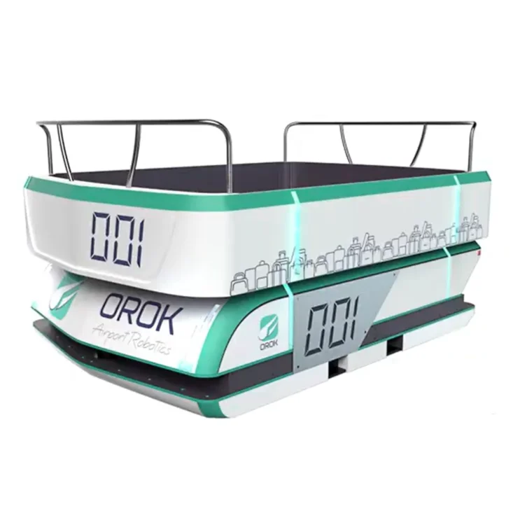 Base mobile autonome robot manutention valises Orokart Airport Robotics