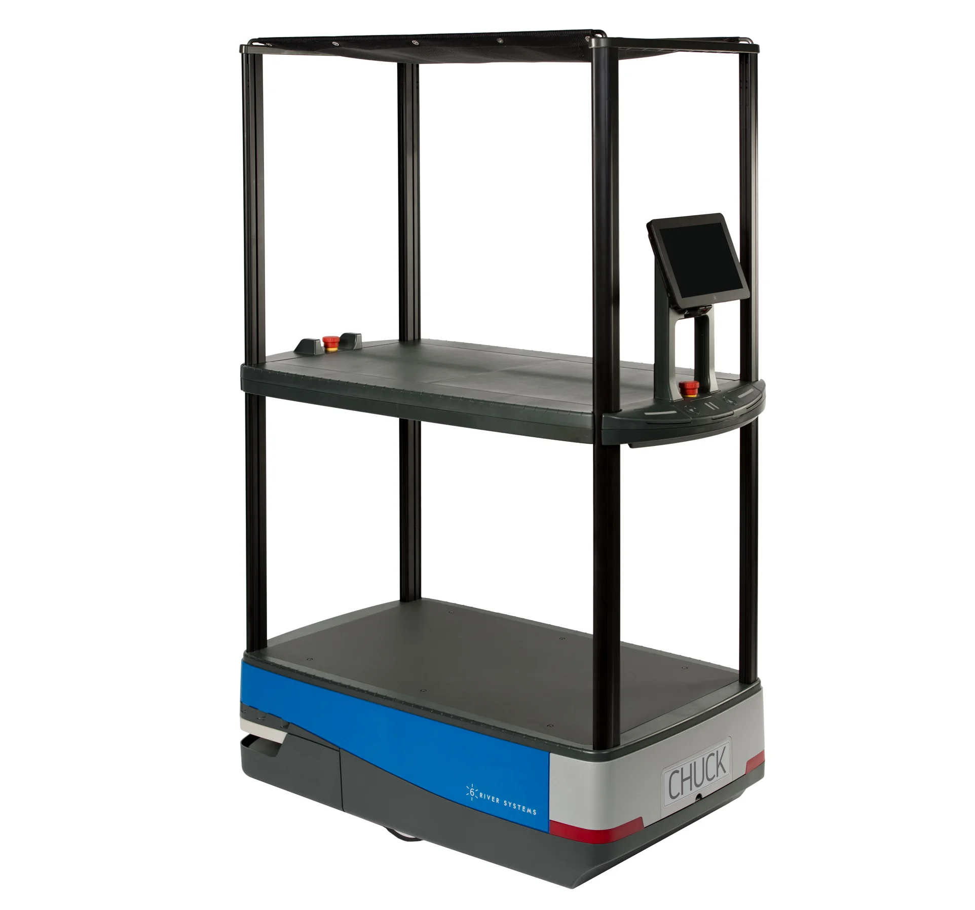 Base mobile robot AGV AMR Logistique Chuck 6 River Systems