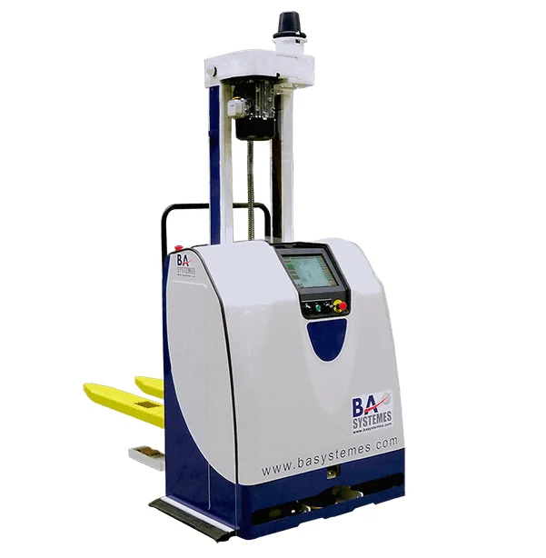 Base mobile robot AGV AMR Transpalette Gerbeur longerons GL 10.1 BA Systèmes