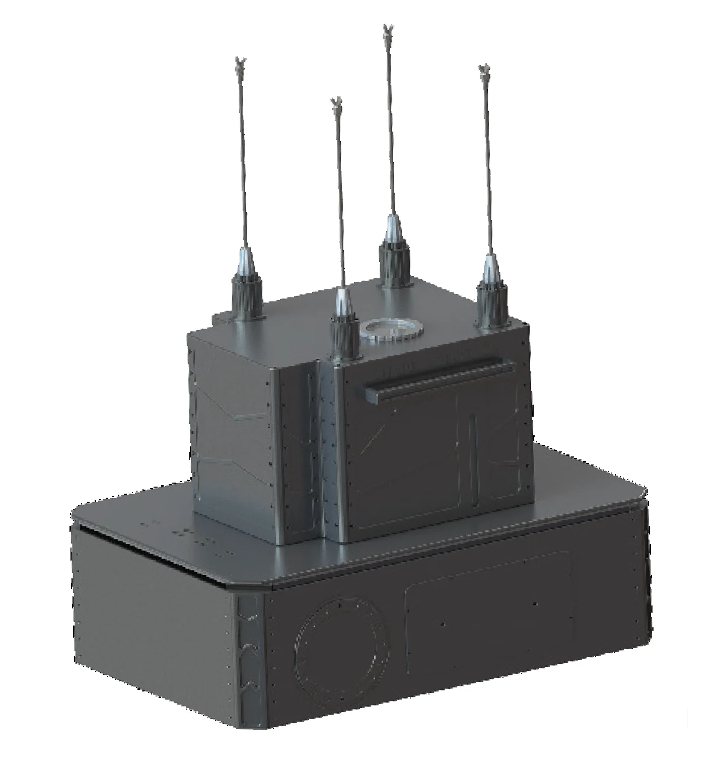 Base mobile robot AGV AMR Logistique Décontamination MG Tech, Shark Robotics