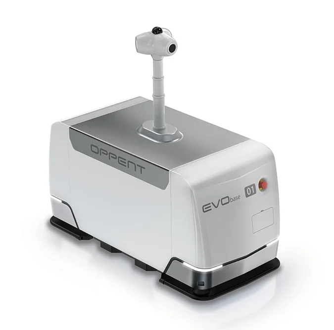 Base mobile robot AGV AMR Logistique EVO Scanner Oppent
