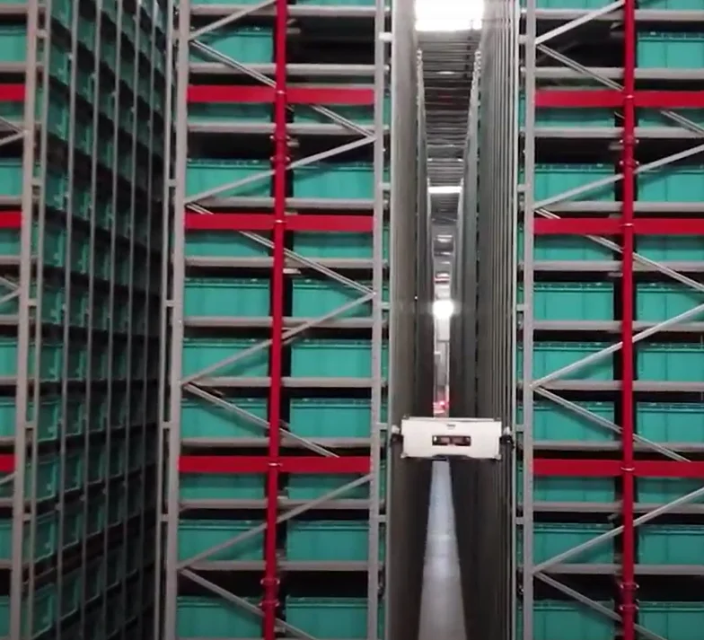 Base mobile robot AGV AMR Logistique Skypod Exotec Solutions - Image 2