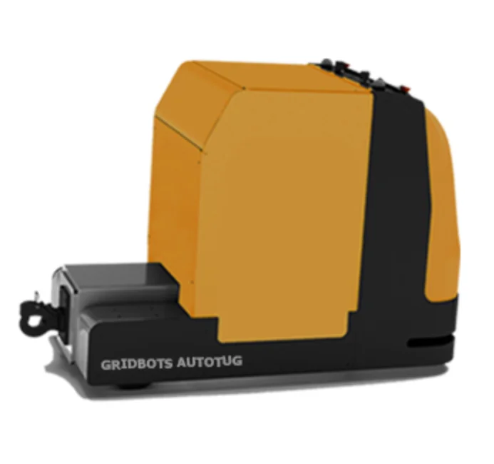 Base mobile robot AGV AMR Logistique Remorqueur Autotugs Gridbots