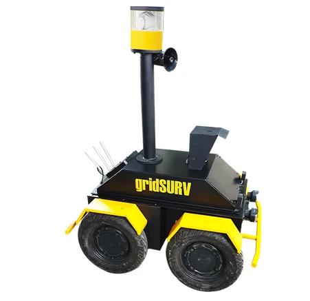 Base mobile robot Défense Secours Sécurité Surveillance Pro tout terrain gridSURV Gridbots