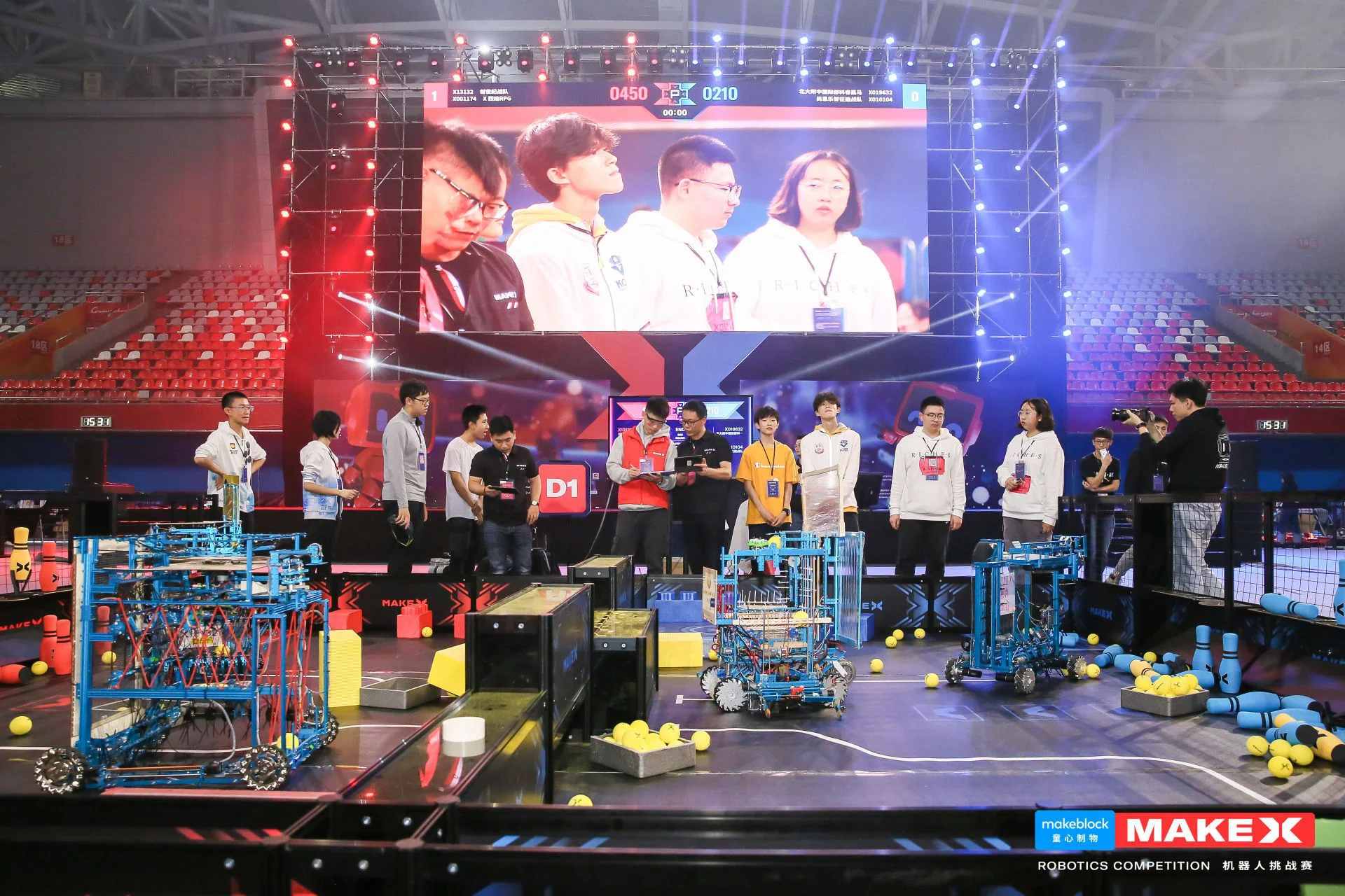 Challenge compétition robotique Make X