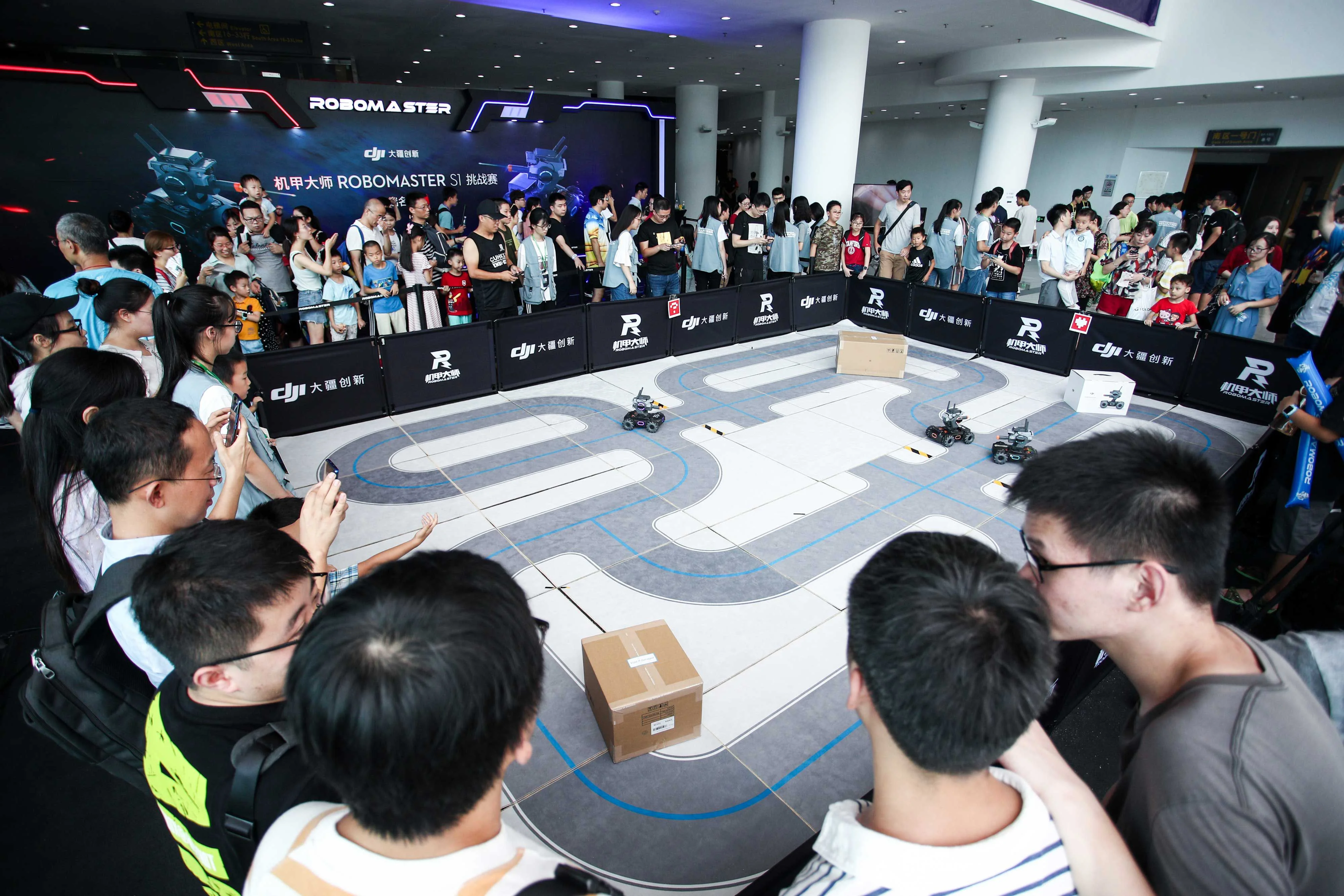 Challenge compétition robotique Robomaster DJI