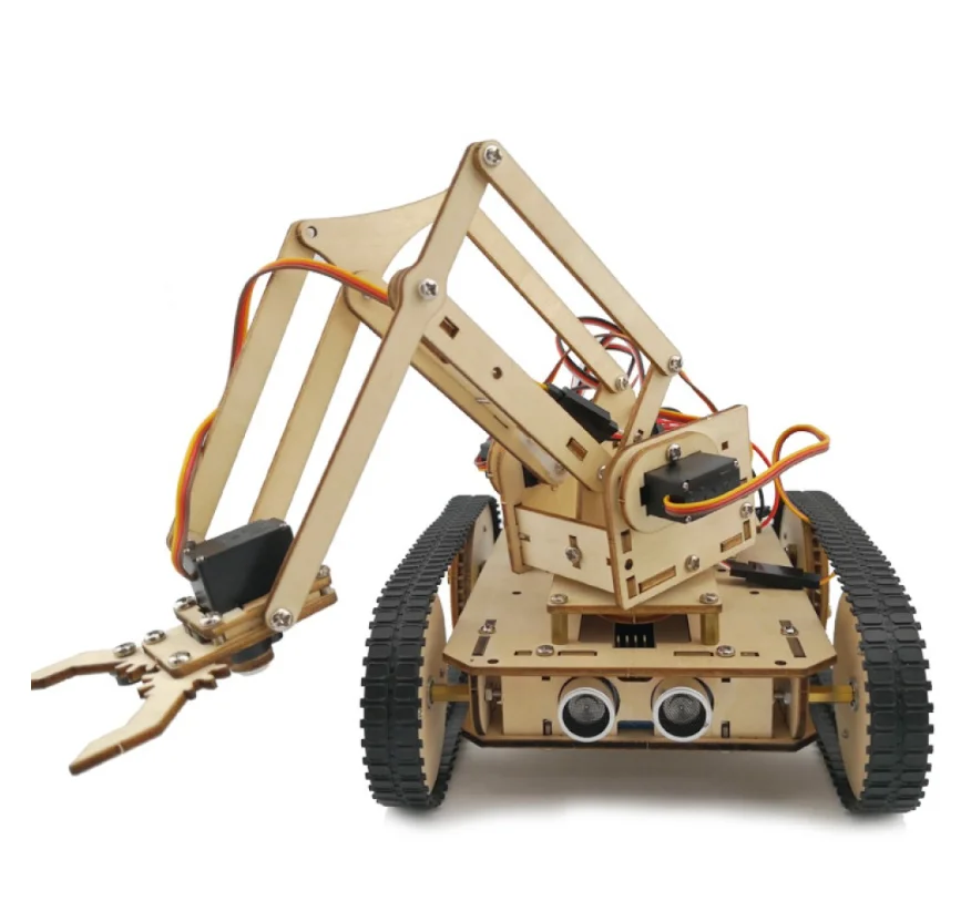 Crawler robot tank, prommation Arduino Open Source Stem Maker Education DIY Dagu Robot