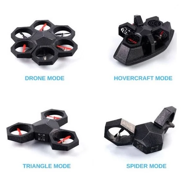 Drône programmable Airblock Makeblock aéroglisseur robot Scratch 4 en 1 modulable - Image 2