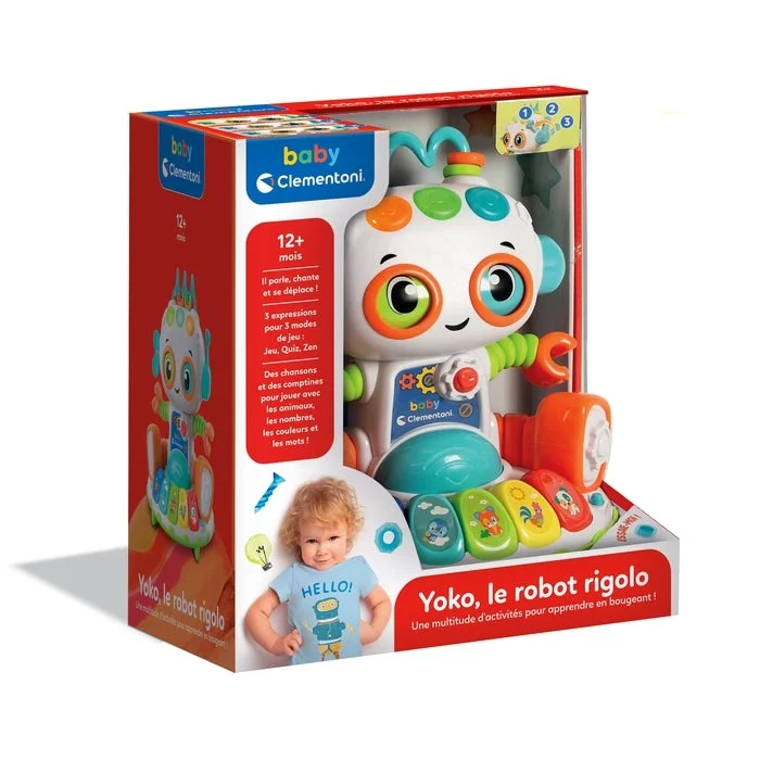 Jouet éducatif programmation Yoko le Robot rigolo Clementoni - Image 3