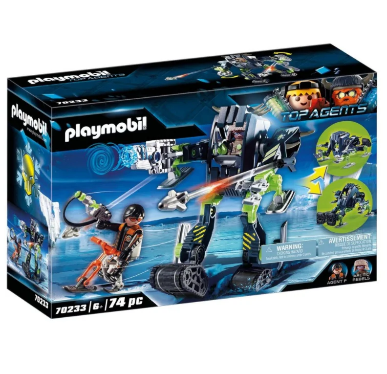 Jouet Playmobil Top agents Robot des neiges des rebelles arctiques