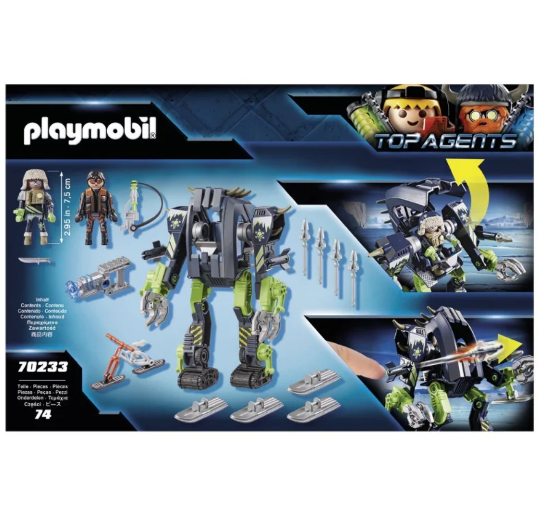 Jouet Playmobil Top agents Robot des neiges des rebelles arctiques - Image 2