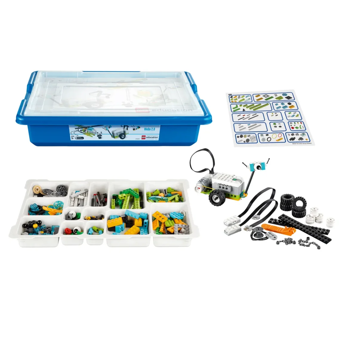 Kit robot construction programmation Ensemble de base LEGO® Education WeDo 2.0