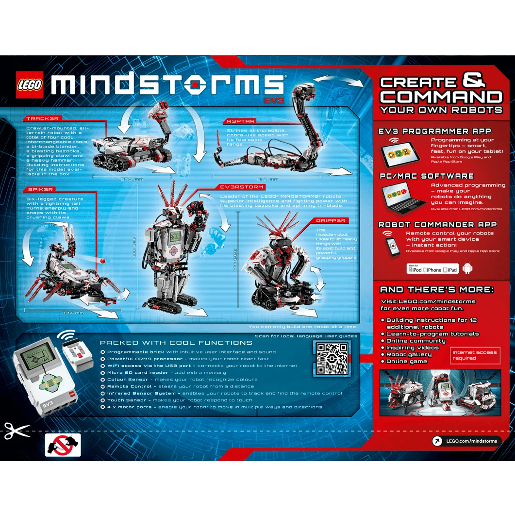 Kit robot construction programmation LEGO Mindstorms EV3 31313 - Image 3