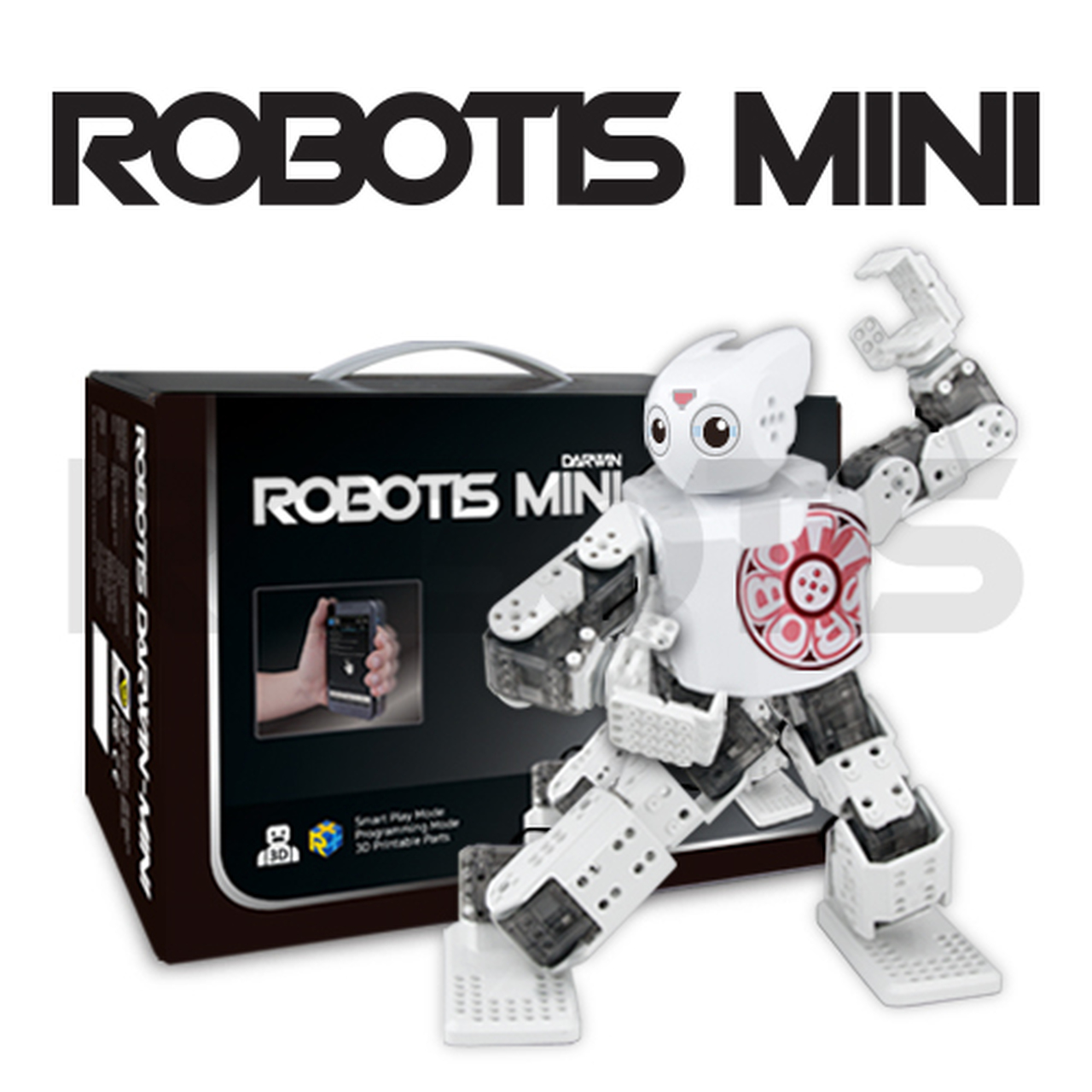 Robot Leobotics - Kit Robot Construction Programmation Jouet Educatif Humanoid Robotis Engineer Kit 1 Robotis Mini Intl 1