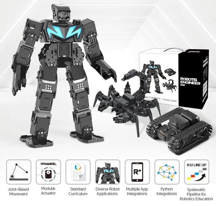 Kit Robot construction programmation jouet éducatif humanoïd Robotis Engineer KIT 2 Robotis