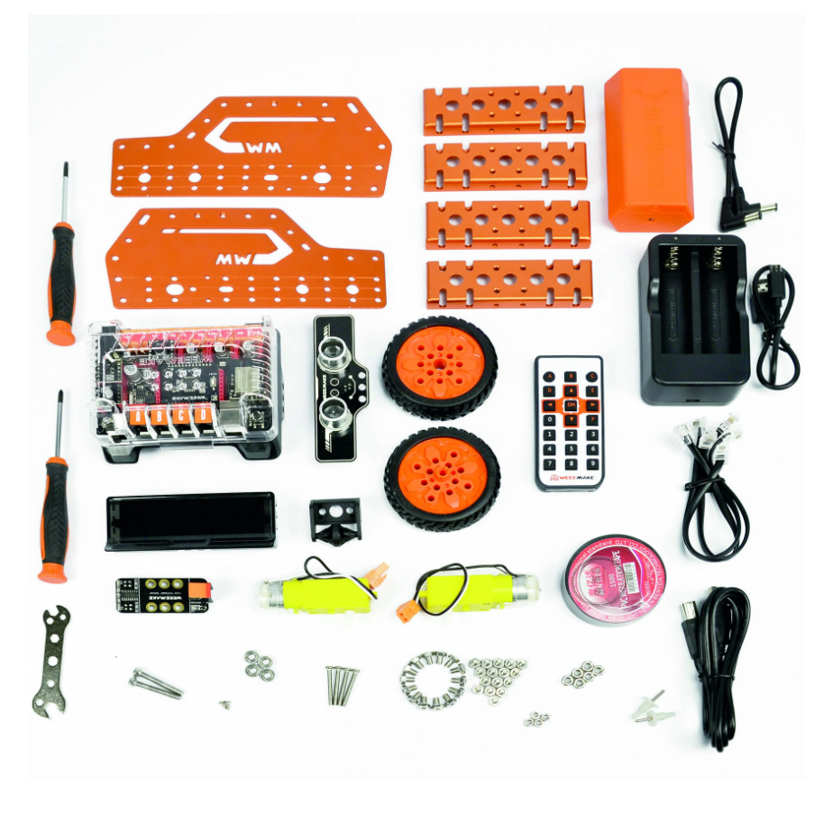 Robot Leobotics - Kit Robot Educatif Weeebot Weeemake Construction Programmation Weeecode Elf Compatible Arduino 2