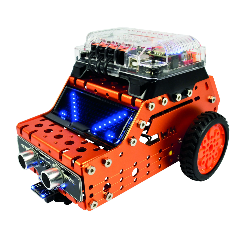 Robot Leobotics - Kit Robot Educatif Weeebot Weeemake Construction Programmation Weeecode Elf Compatible Arduino 4