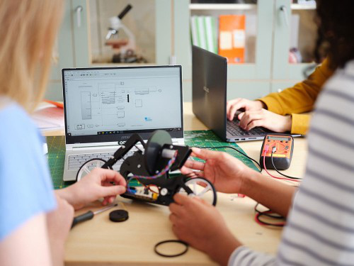 Robot Leobotics - Kit Robot Ingenierie Arduino Apprentissage Polyvalent Pratique Mecatronique Programmation Matlab Simulink 5