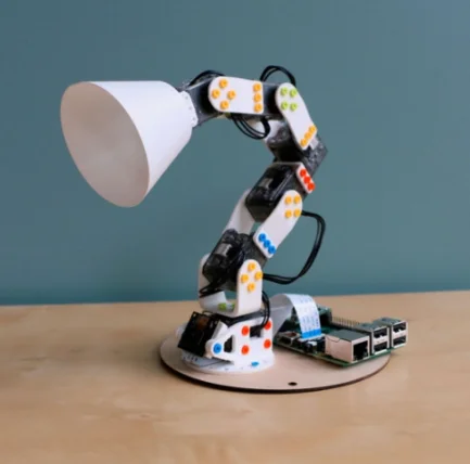 Kit robot pédagogique éducatif Open source Poppy Ergo Jr Poppy Station (avec ou sans impressions 3D & socle)