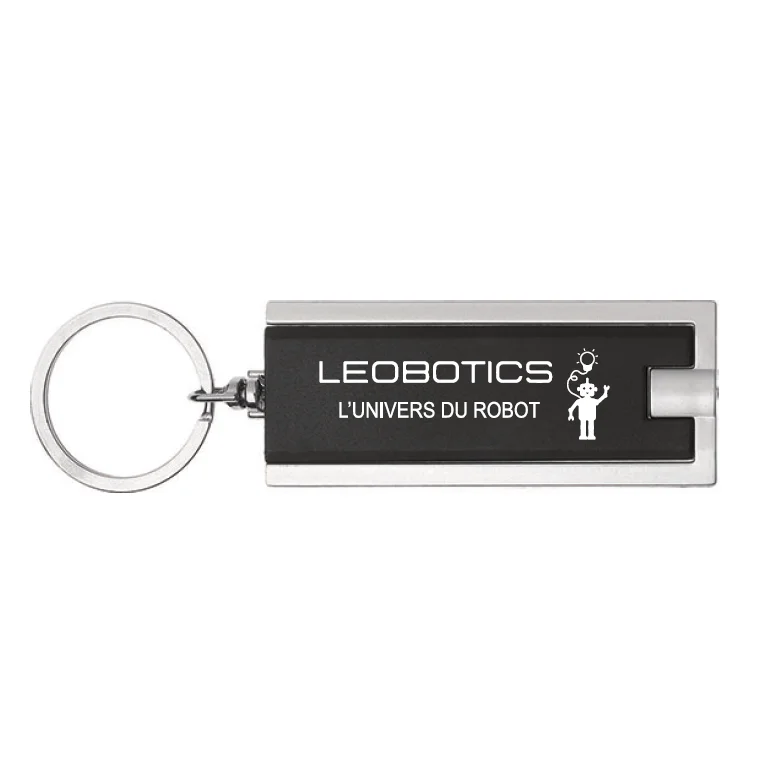 Porte-clés robot lampe torche Leobotics - Image 2