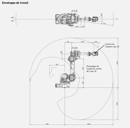 Robot 6 axes industriel FANUC R-1000iA/130F - Image 2