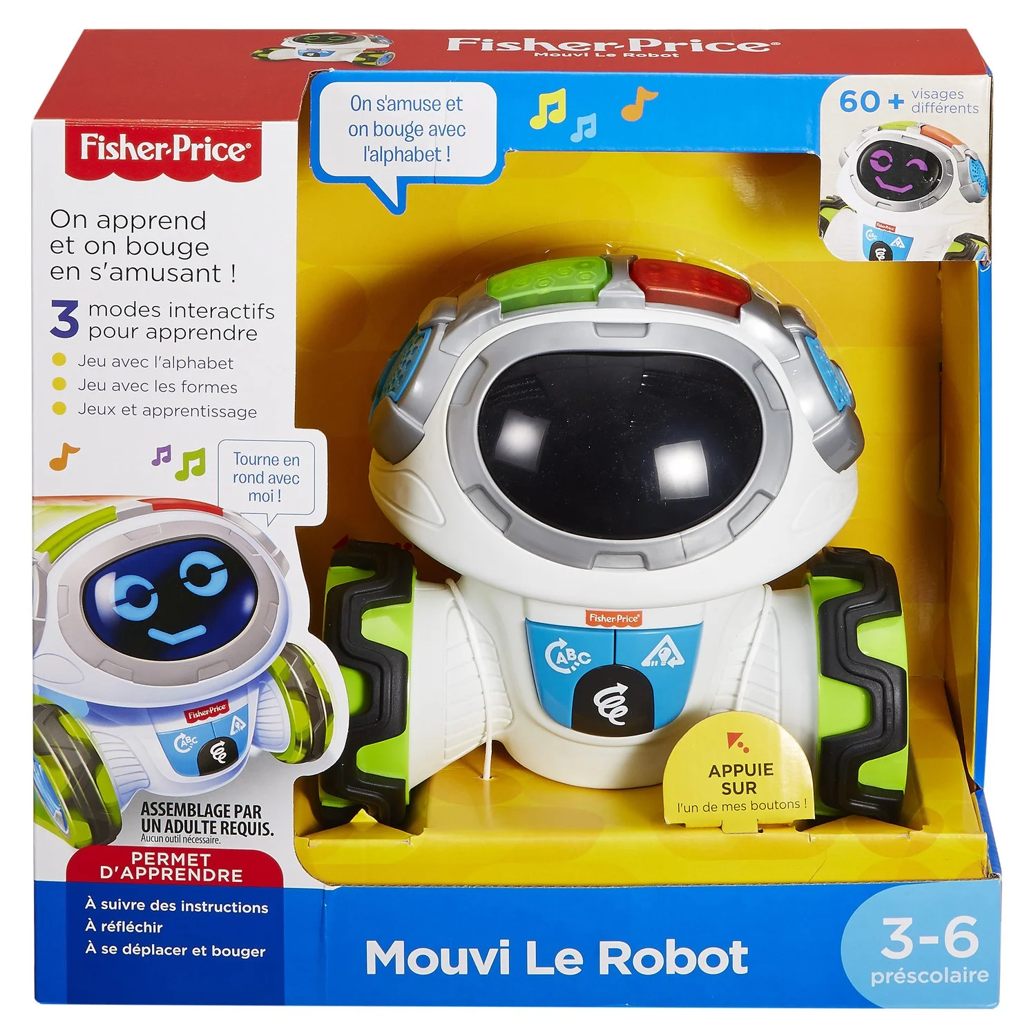 Robot à programmer jouet éducatif Mouvi Fisher Price