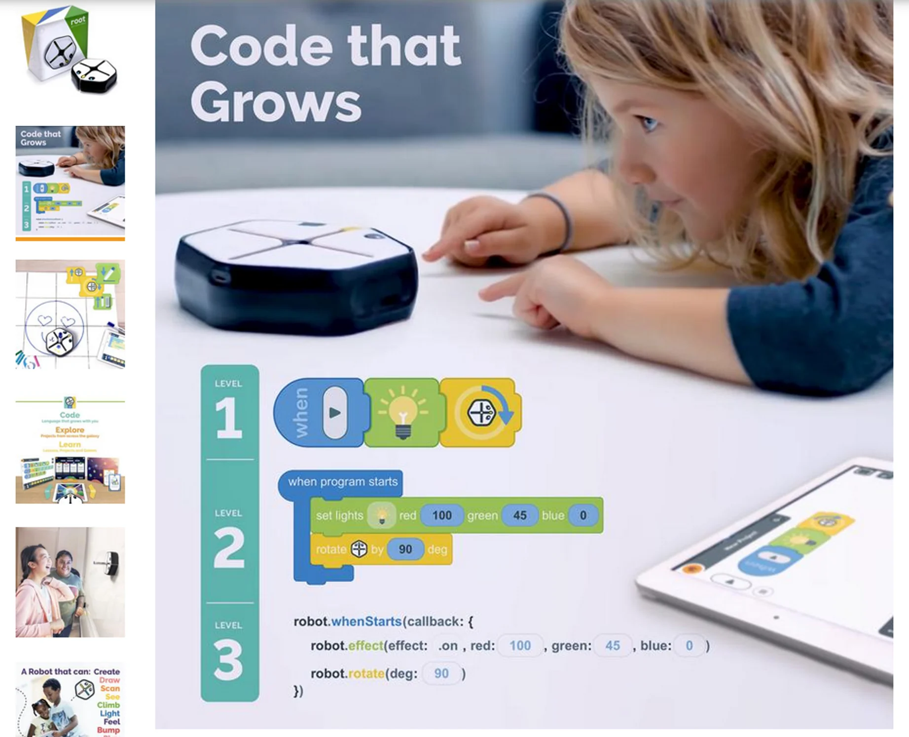 Robot à programmer jouet éducatif Root iRobot - Image 2