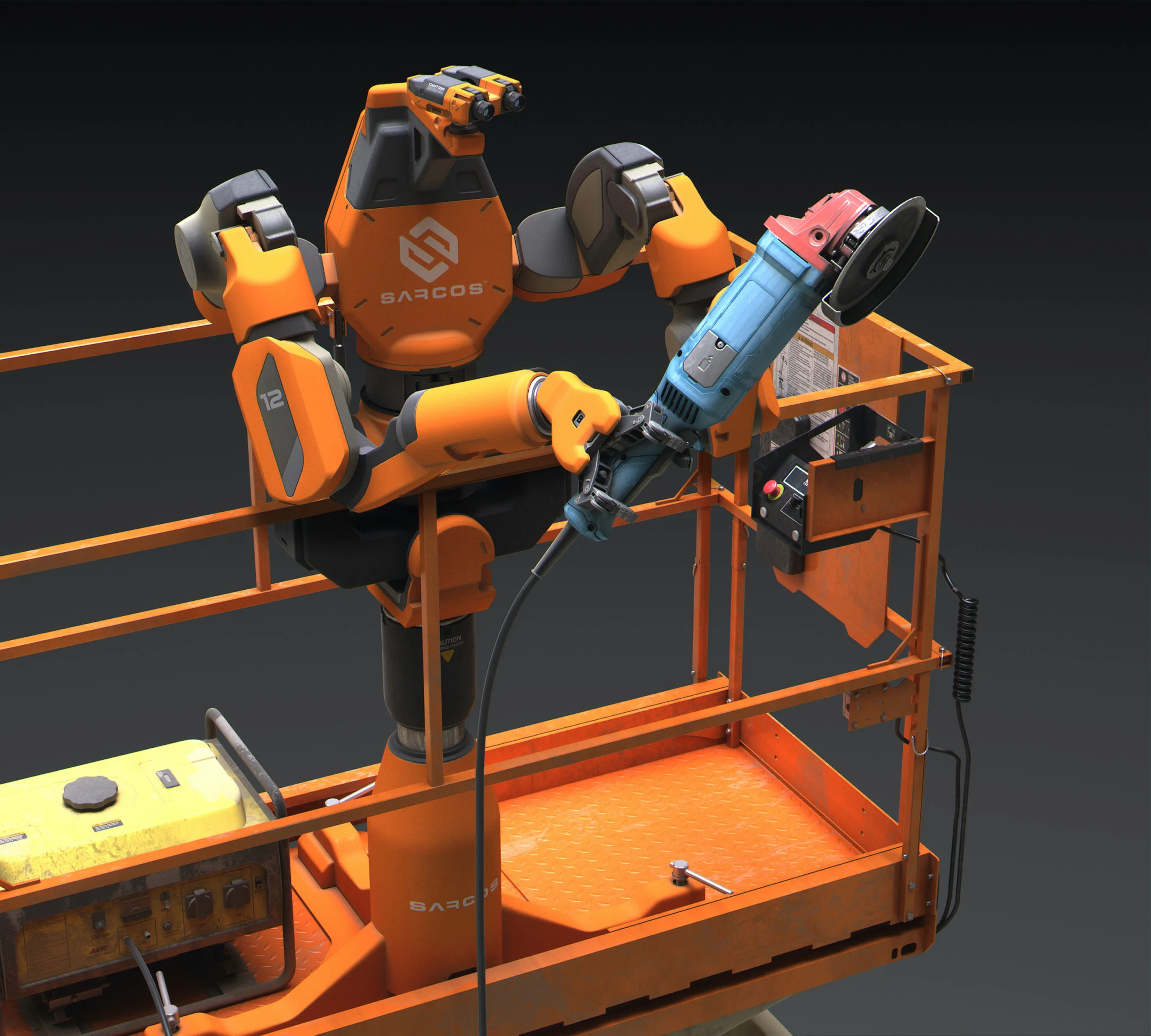 Robot agile téléopéré Guardian XT MC Sarcos Technology Robotics Corporation humanoid intuitif compétent intelligent