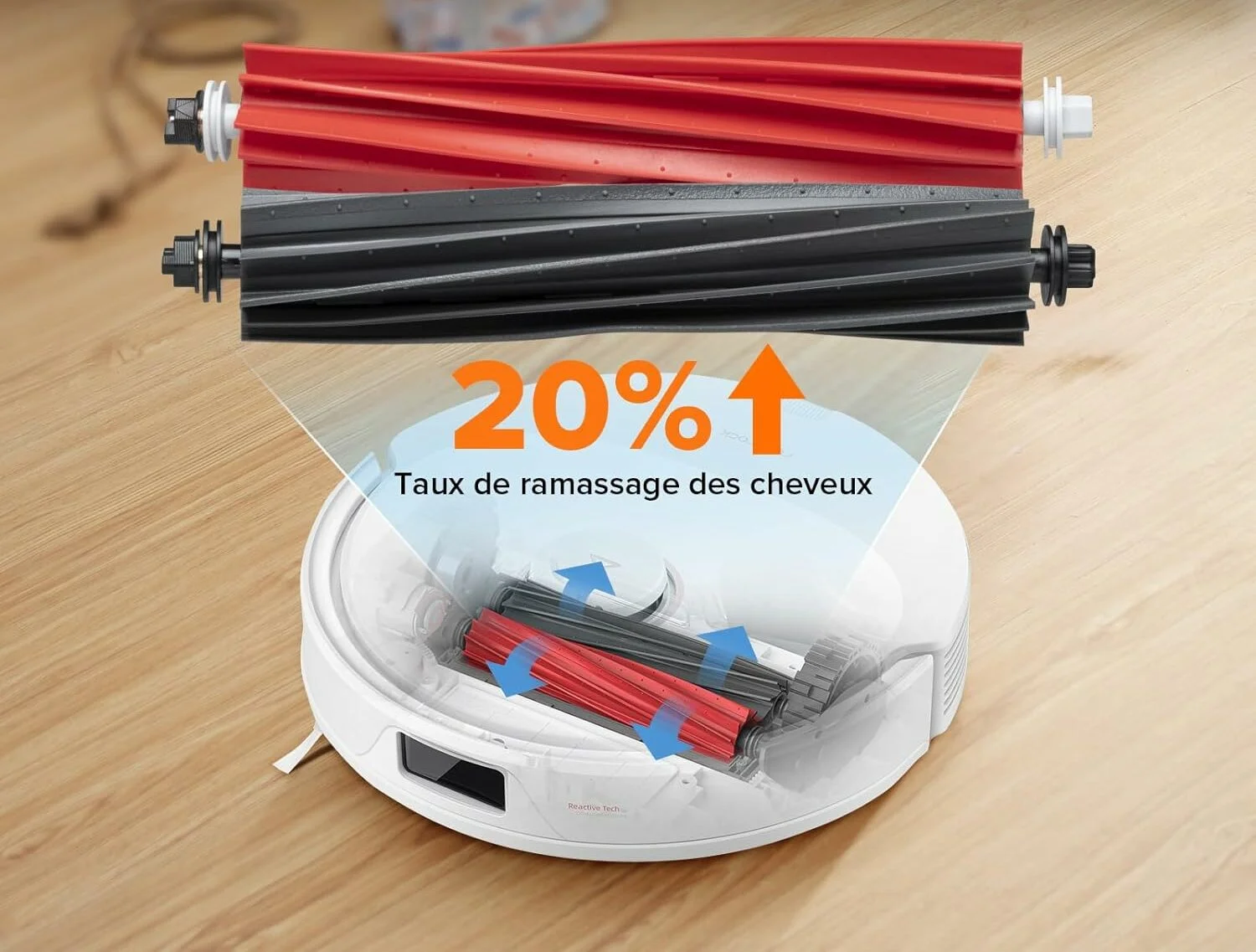 Robot Aspirateur avec Station de Dépoussiérage à Vidange Automatique Q8 Max+ Roborock - Image 3