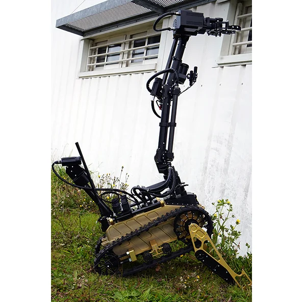 Robot Base mobile Militaire Surveillance pro Shark Robotics Atrax modulable déminage dépiégeage reconnaissance - Image 2