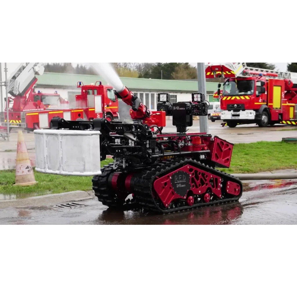 Base mobile Robot Pompier Shark Robotics Colossus polyvalent électrique résistant - Image 2