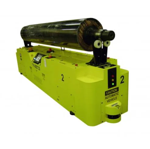 Base mobile robot AGV AMR Logistique Transport & Chargement Cylindre Transbotics - Scott Automation