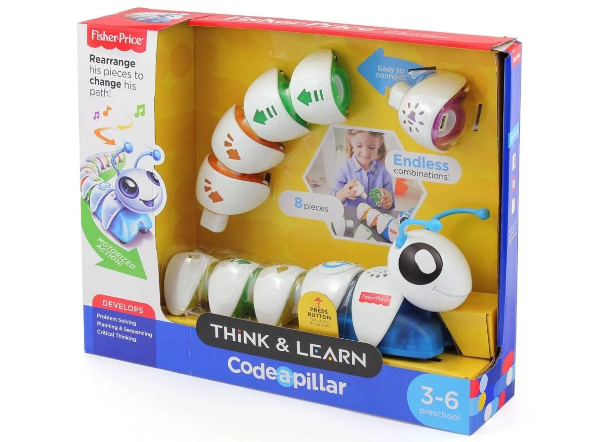 Robot Chenille à programmer jouet éducatif Fisher Price