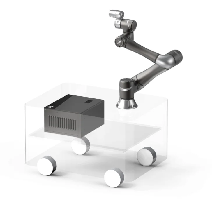 Robot collaboratif cobot 6 axes industriel + base mobile Techman Robot TM5M-700