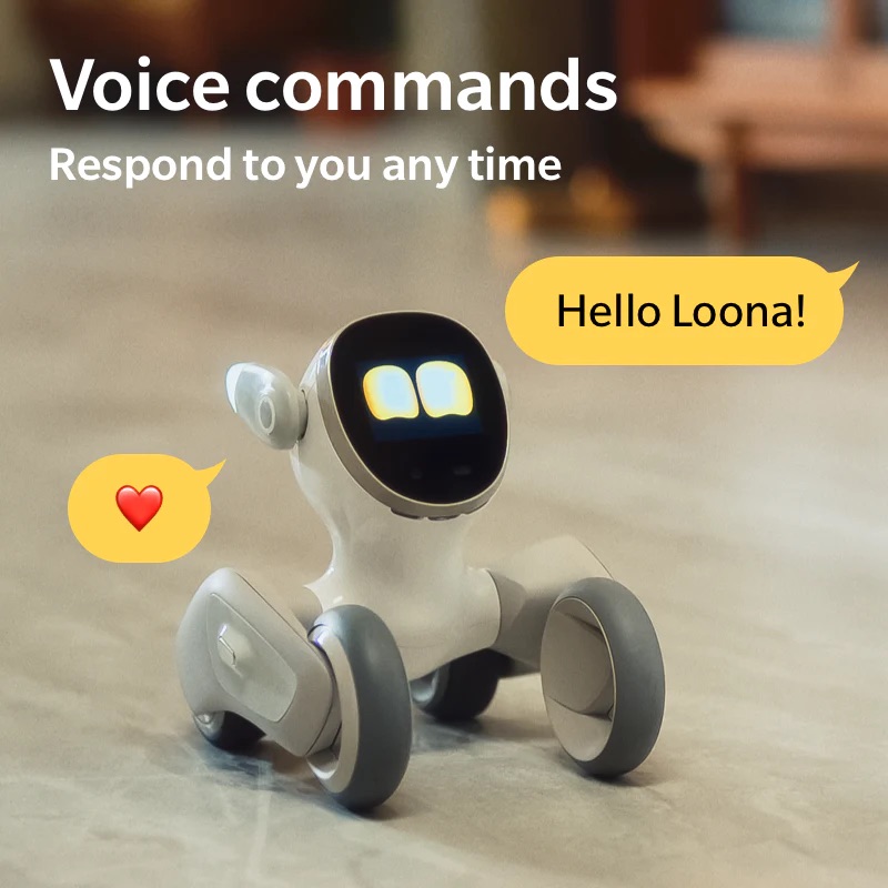 Robot Leobotics - Robot Compagnie Loona Intelligent Keyi Robotics 1