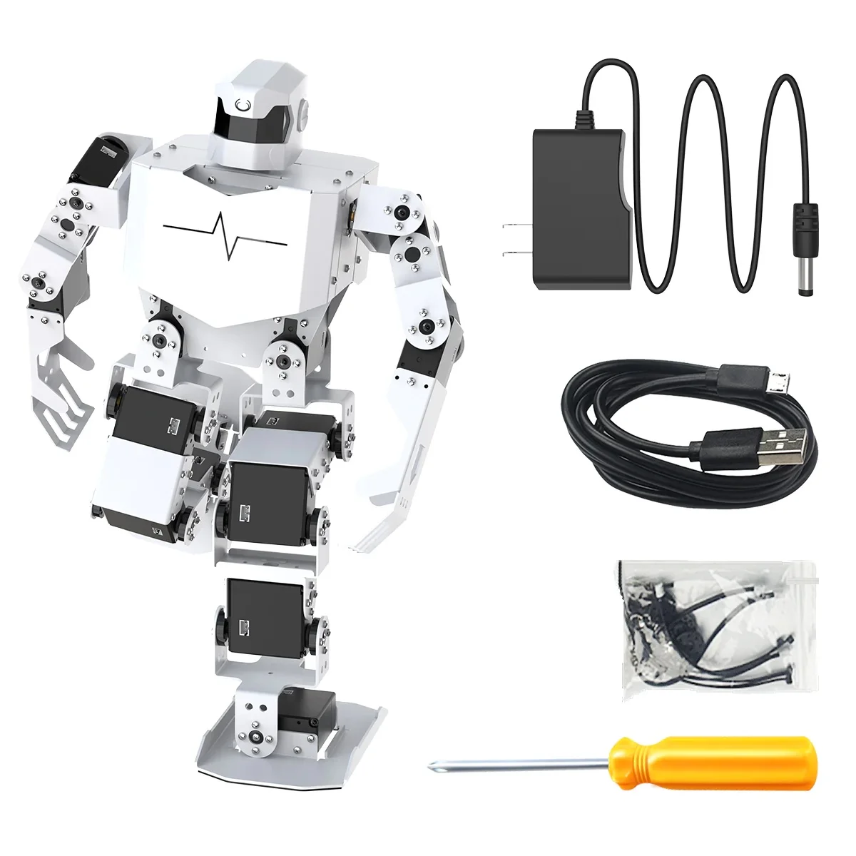 Robot construction programmation danse humanoïde intelligent H5S Hiwonder 16 DOF - Image 3